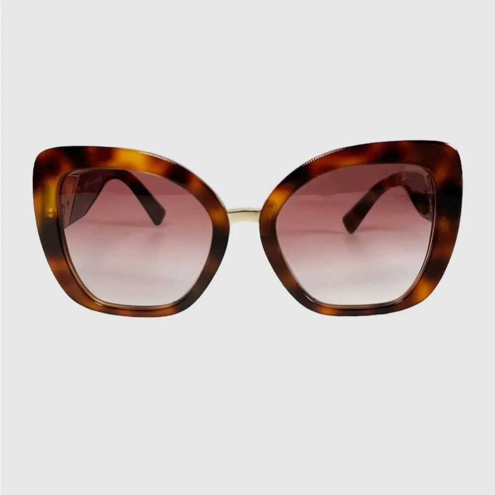 Valentino Garavani Tortoise Shell Cat-Eye Sunglasses
